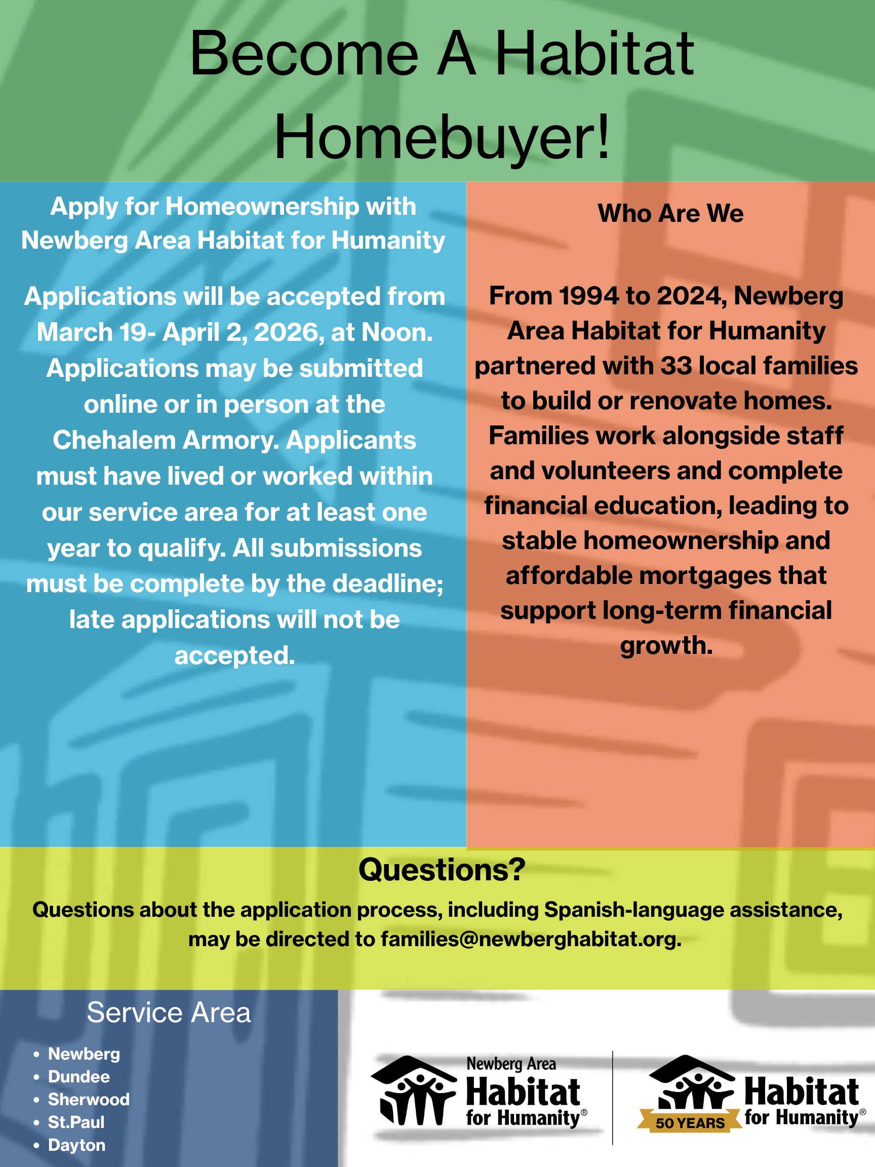 Homeownership Flyer English